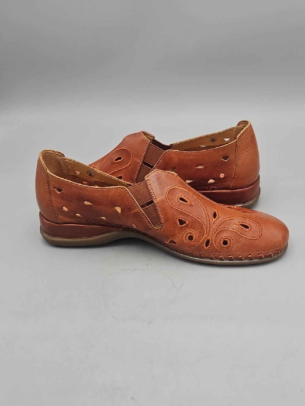 Pikolinos Jerez Leather Moccasins Women 38 US 8 - Picture 6 of 12